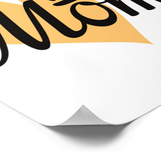 Mothers day gift poster (Hoek)