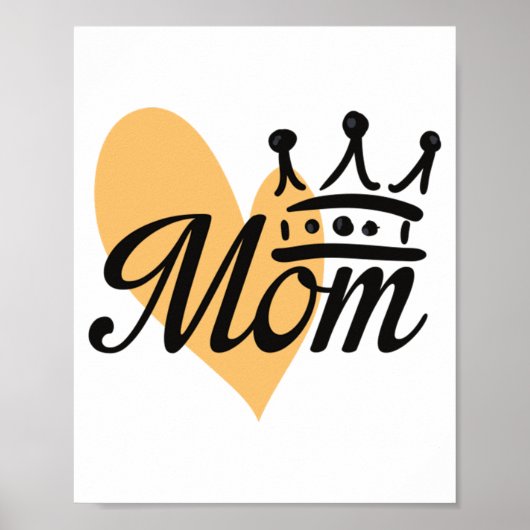 Mothers day gift poster (Voorkant)