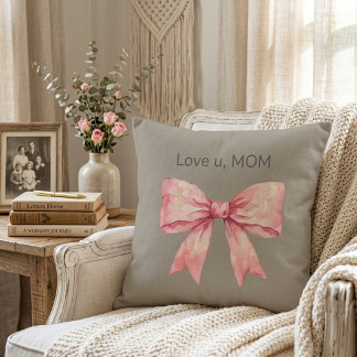Mothers day gift softThrow Pillow love cozy  Kussen