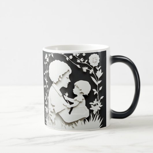 Mothers Day Grandma Coffee Mug Magische Mok (Rechts)