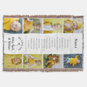 Mother's Day Grandma Grammy Nana from Grandkids Deken (Voorkant)