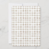 Mother's Day High Tea Invitation Floral Tea Party Kaart (Achterkant)