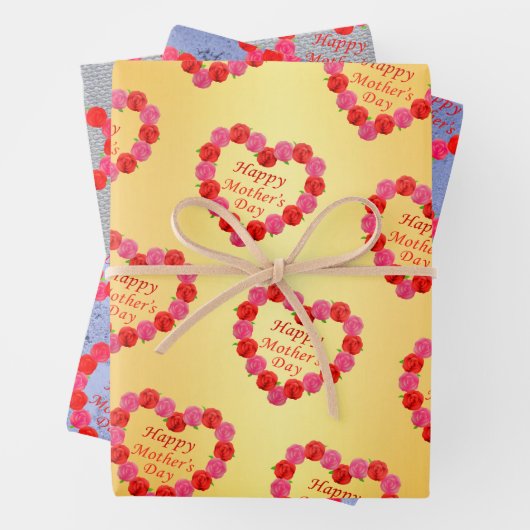 Mother's day inpakpapier vel (In situ)