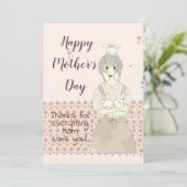 Mother's day kaart (Staand voorkant)