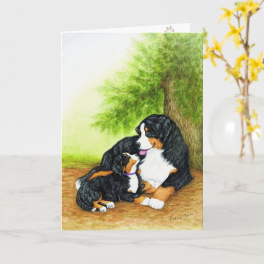 Mother's Day Kaart (Gele Bloem)