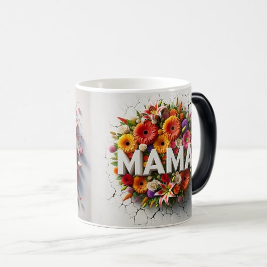 Mothers Day LOVE 3D Magische Mok (Voorkant rechts)