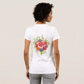Mother's Day Love - Heartfelt T-Shirt Design (Achterkant volledig)