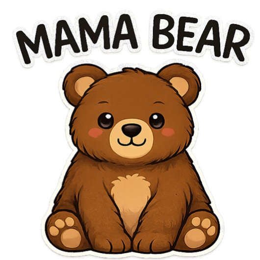 Mother's Day Mama Bear Kaart