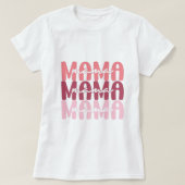 Mother's Day, Mama pink, Mama shirt (Design voorkant)