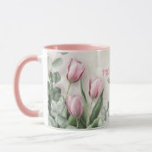 Mother's Day Mug Text "MOM" "Since 1972" Mok (Links)