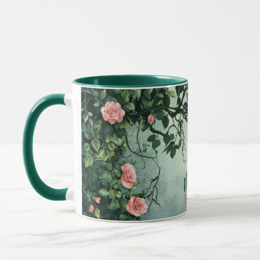 Mother's Day Mug Text "MOM" "Since 1972" Mok (Links)