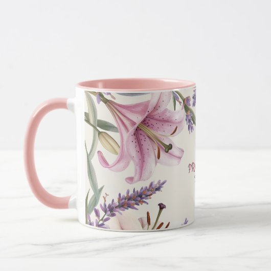 Mother's Day Mug Text "MOM" "Since 1972" Mok (Links)