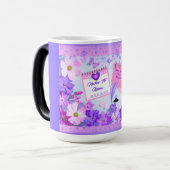 Mother's Day Notes To Mom Mug Magische Mok (Voorkant links)