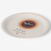 Mother's day papieren bordje (Gekanteld)