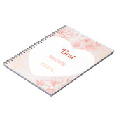 Mother's Day Pastel-Toned Notebook with Sentimenta Notitieboek (Linkerzijde)