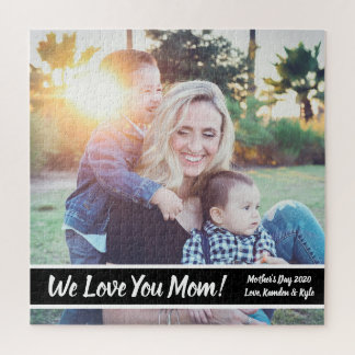 Mother's Day Photo Gift Custom Puzzle Legpuzzel