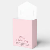Mother's Day Pink Floral Watercolor Bedankdoosjes (Geopend)