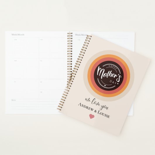 Mother's day planner (Display)