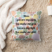 "Mother's Day Poem Throw Kussen (Deken)