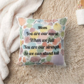 Mother's Day Poem Throw Kussen (Deken)