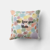 Mother's Day Poem Throw Kussen (Achterkant)