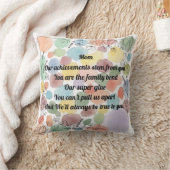 Mother's Day Poem Throw Kussen (Deken)