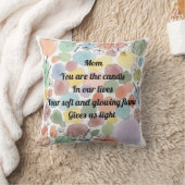Mother's Day Poem Throw Kussen (Deken)