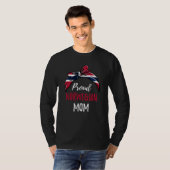 Mothers Day Proud Norwegian Mom T-shirt (Voorkant volledig)