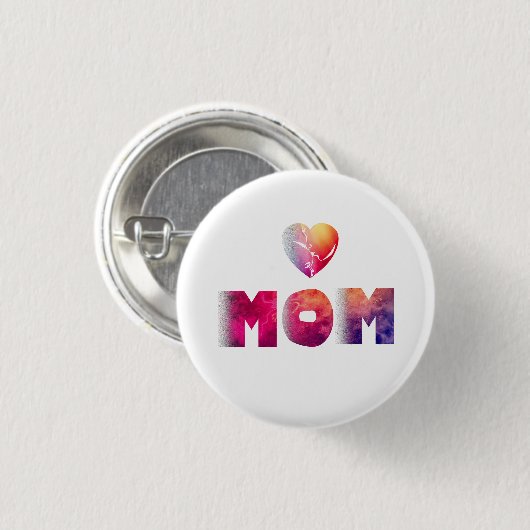 mothers day ronde button 3,2 cm (Voorkant /achterkant)