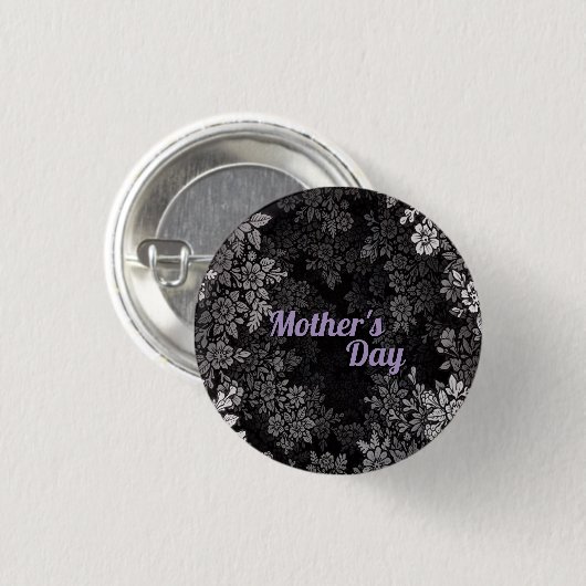 Mother's day ronde button 3,2 cm (Voorkant /achterkant)