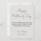 Mother's Day Skeleton The Counselor Tarot Kaart (Achterkant)