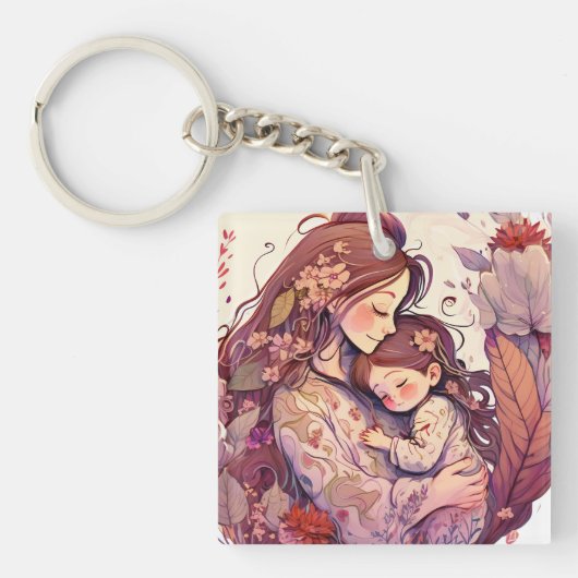 Mother's day sleutelhanger (voorkant)