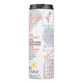Mother's Day What Make a Mom Quotes Thermosbeker (Achterkant)
