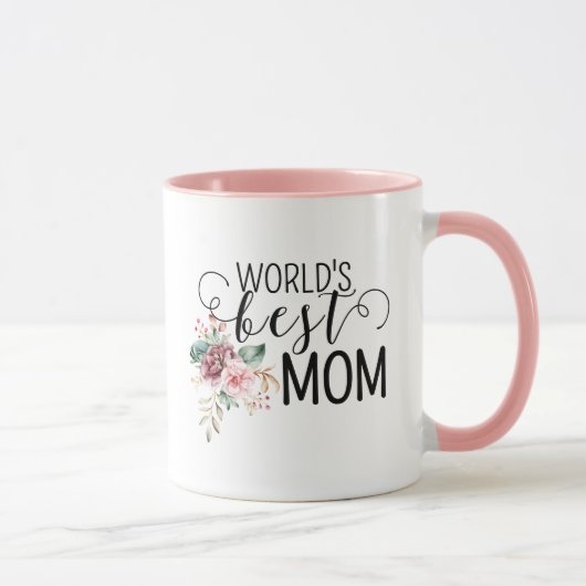 Mother's Day World's BEST Mom Coffee Mug Mok (Rechts)