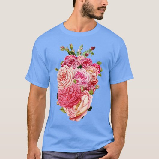Mothers Heart Roses by Tobe Fonseca T-shirt (Voorkant)