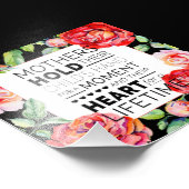 MOTHERS Liefde Citatensjabloon - Rode Rozen vanaf  Foto Afdruk (Hoek)