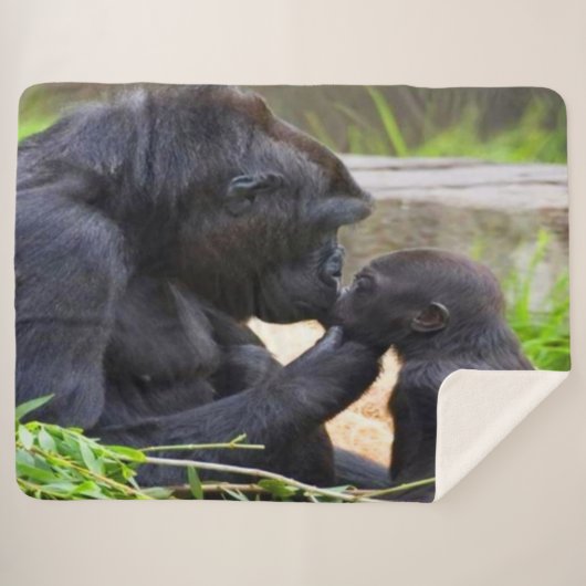 MOTHER'S LIEVER SHERPA DEKEN (Voorkant (horizontaal))