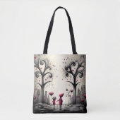 Mother's Love Heartfelt Stroll Tote Bag (Voorkant)