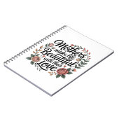 Mothers Make Life Beautiful With Their Love Notitieboek (Linkerzijde)
