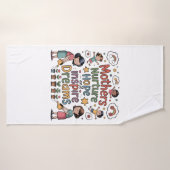 Mothers Nurture Hope And Inspire Dreams Badhanddoek (Badhanddoek)