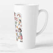 Mothers Nurture Hope And Inspire Dreams Latte Mok (Rechts)