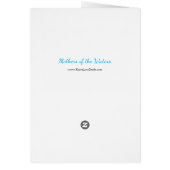 Mothers of the Waters Notecard (Achterkant)