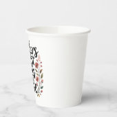 Mothers Sculpt Souls With Love Papieren Bekers (Links)