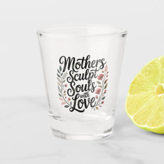 Mothers Sculpt Souls With Love Shot Glas