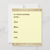 MoTHER's VISION-uitnodiging voor huisverwarming Kaart (Achterkant)