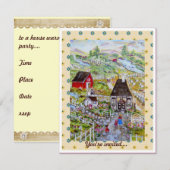 MoTHER's VISION-uitnodiging voor huisverwarming Kaart (Voorkant / Achterkant)