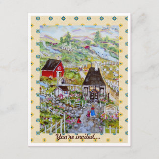 MoTHER's VISION-uitnodiging voor huisverwarming Kaart