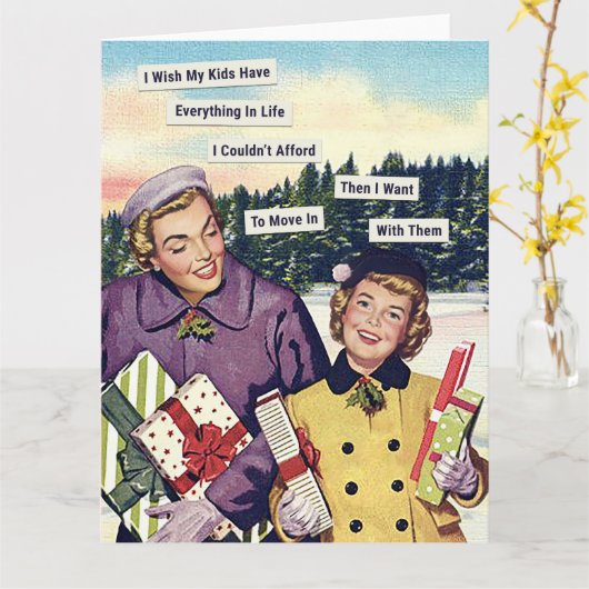 Mothers Wish Kaart (Gele Bloem)