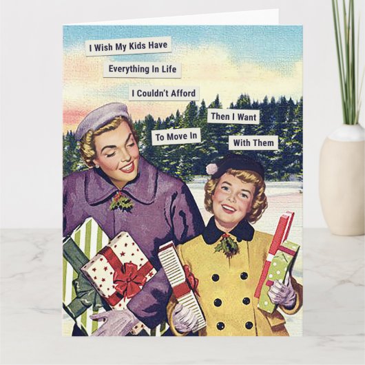 Mothers Wish Kaart (Voorkant)