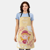 Mothersday, moederdag schort (Gedragen)